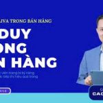 TƯ DUY TRONG BÁN HÀNG